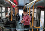 اجرای طرح حمل و نقل هوشیار عمومی در اتوبوس شاهین شهر