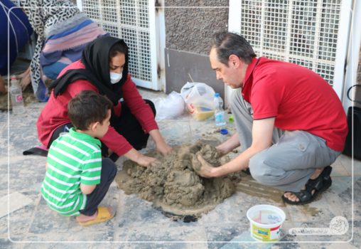 دومین همایش ساخت مجسمه های شنی در شاهین‌شهر