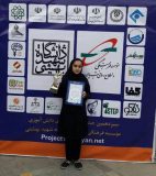 مبینا اتابکی نوجوان موفق شاهین شهری در جشنواره خوارزمی