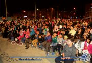 خوشحالی مردم محله مهر در شب ولادت منجی عالم
