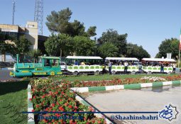 قطار شادی در هفته فرهنگی شاهین شهر