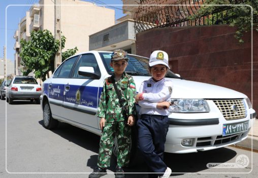 جشن کودکان همیار پلیس در فرهنگسرای شهروند