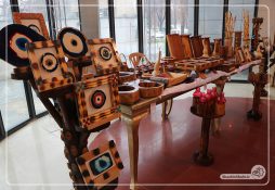 گزارش تصویری از نمایشگاه و فروشگاه صنایع دستی بانوان شاهین شهری