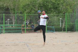 یک هندبالیست دیگر شاهین شهری عضو تیم ملی