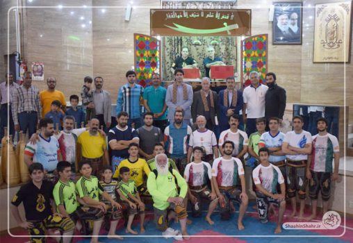 آیین گرامیداشت هفته فرهنگ پهلوانی و ورزش زورخانه ای در شاهین شهر
