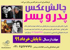 چالش عکس پدر و پسر و مسابقه تزئین دسر و کیک در فرهنگسرای ادب و هنر گلدیس