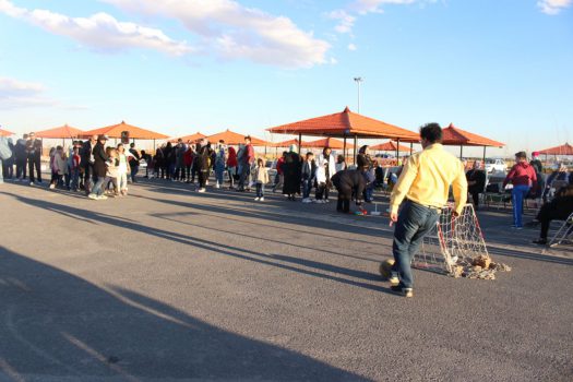 استقبال از میهمان نوروزی با بازی های تفریحی