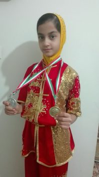 آیدا، قهرمان ووشو کارکوچک شاهین شهری