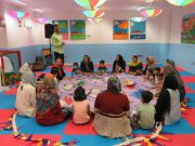 کودکان در ایستگاه خلاقیت گلدیس