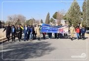 همایش پیاده روی خانوادگی در کوی مهدیه شاهین شهر برگزار شد